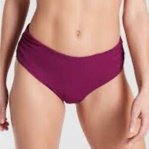 Althleta Medium Coverage Bikini Bottom Electric Fuchsia Size Medium